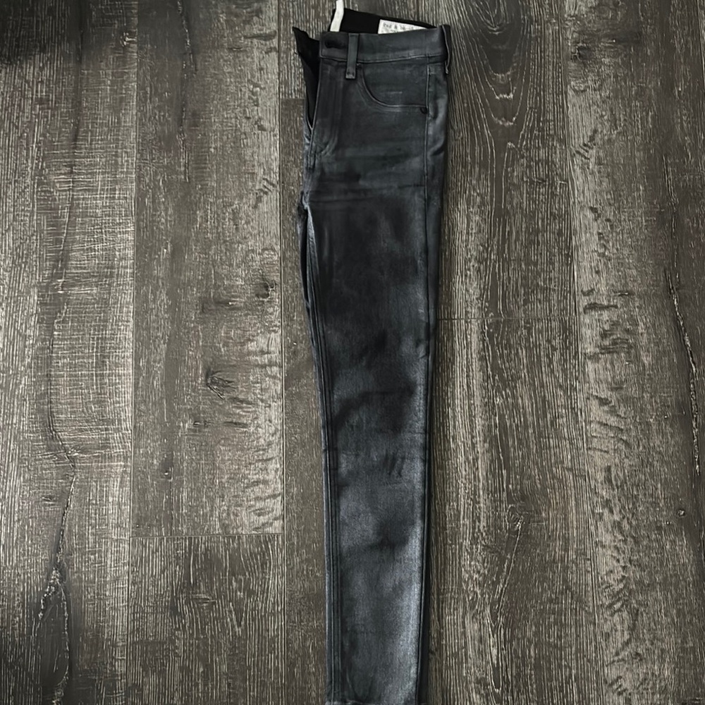Rag&Bone skinny glittery jeans